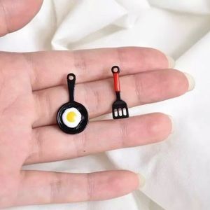 Little frying pan set (earrings)